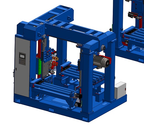 H-Beam Scallop & Beveling machine